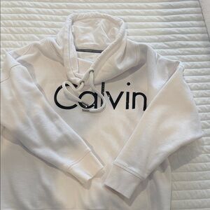 Calvin Klein Classic White Sweatshirt